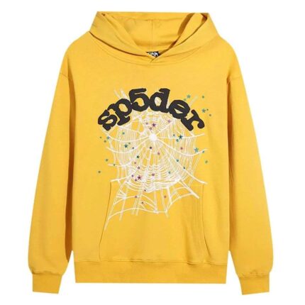 Spider Worldwide Classic Hoodie - Mustard Yellow