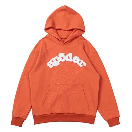 Spider Worldwide Web Hoodie - Orange