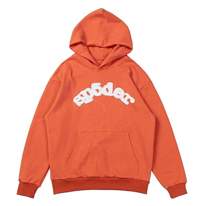 Spider Worldwide Web Hoodie - Orange