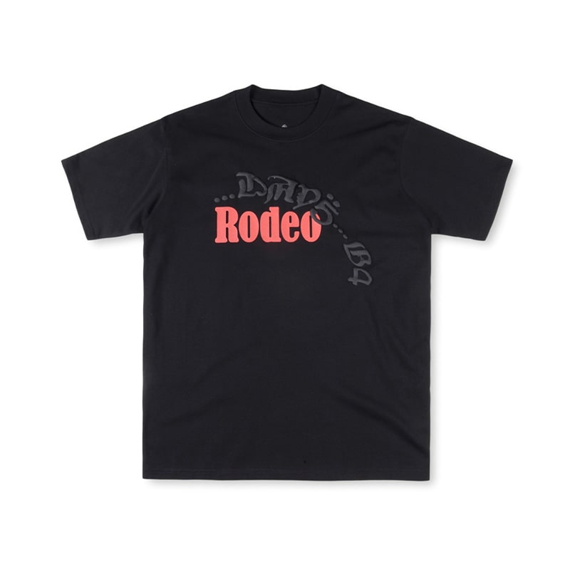 Travis Scott Cactus Jack x Sp5der Rodeo Tee Black
